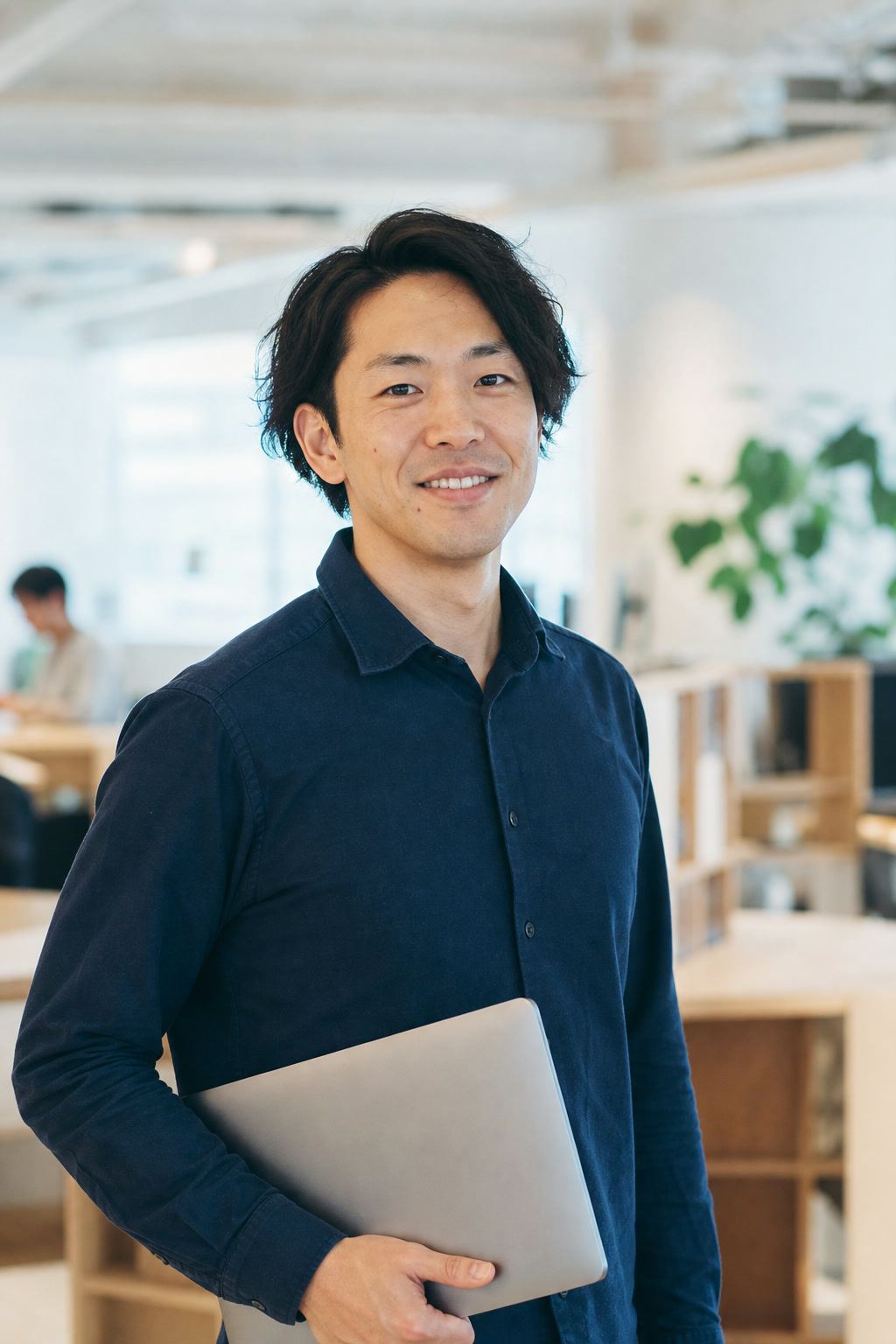 男性のポートレート写真